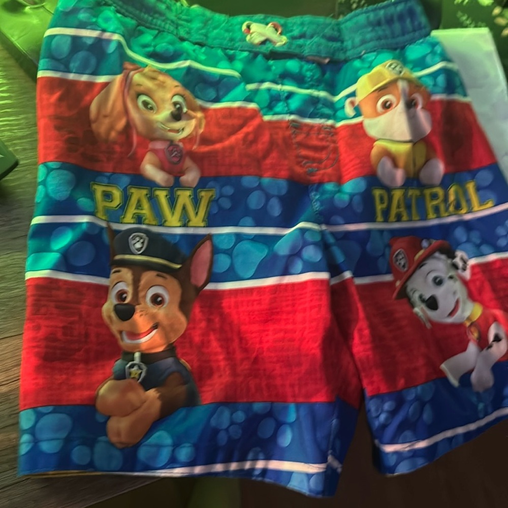 Boys swim trunks 🩳 4T Paw Patrol